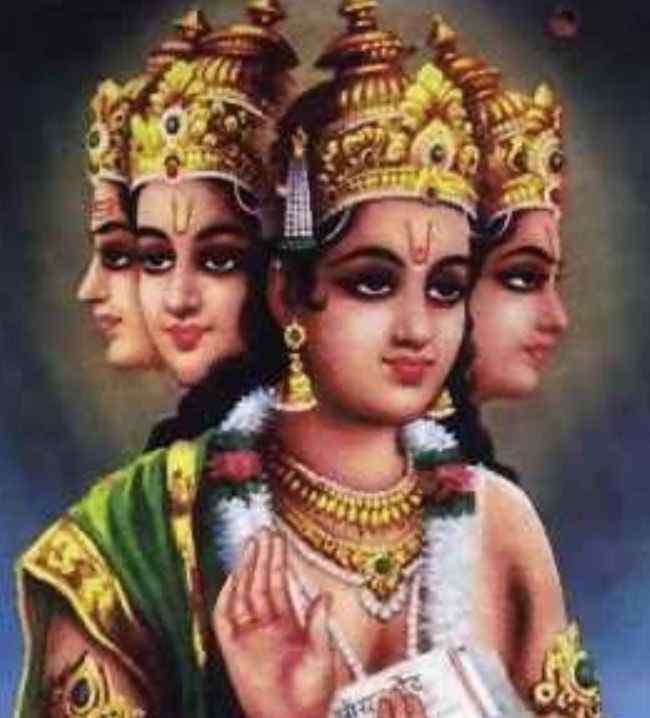 印度教三大主神 印度教三大主神 其中一神五头被砍为四头！
