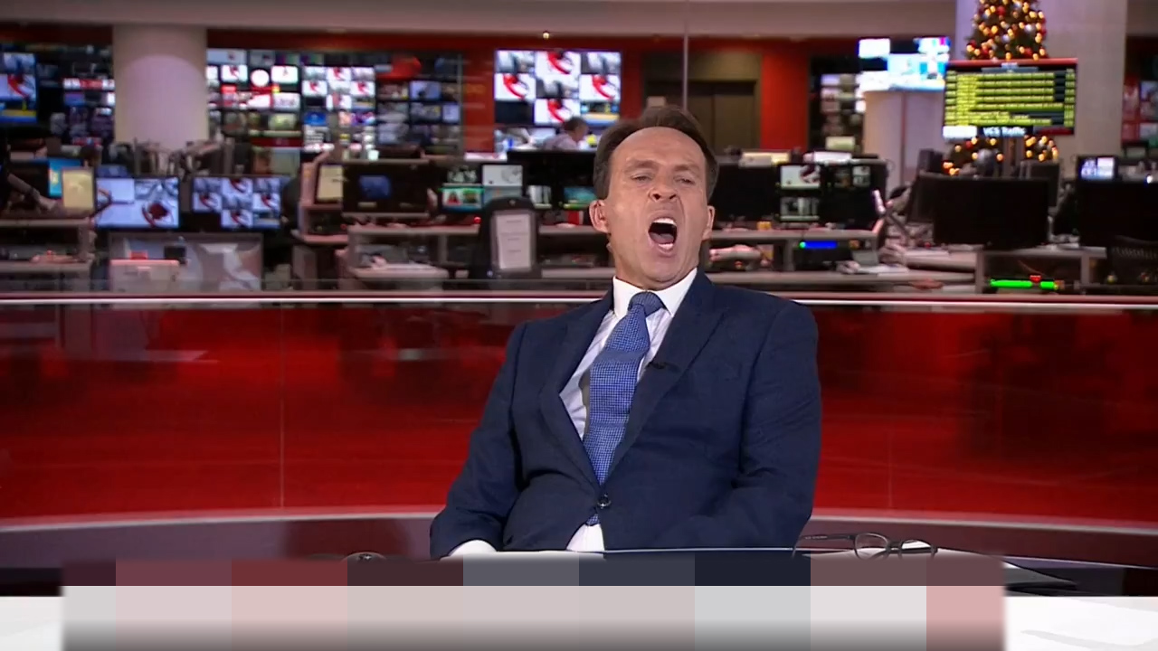 BBC新闻主播被拍到打哈欠 目前是什么情况？