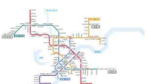 杭州地铁图 一张图看清杭州地铁六年格局