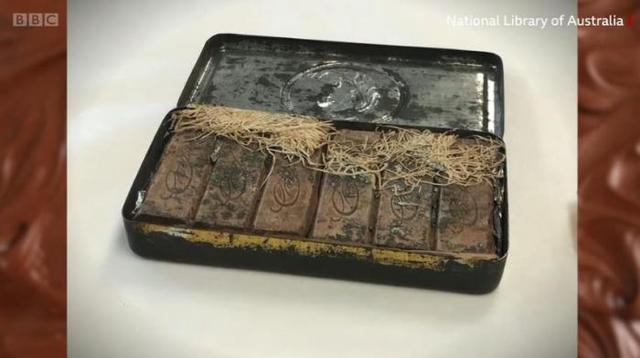 澳大利亚发现120年前巧克力：样子完好 还散发着有趣的气味