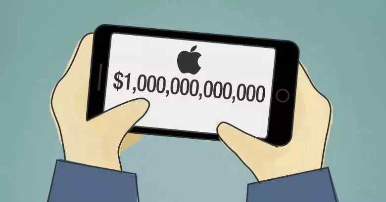 苹果市值破万亿 创造历史！刚刚，苹果市值破1万亿美元，全球第一个破万亿的科技公司