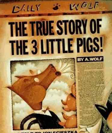 三只小猪英语绘本故事 【经典英文绘本】《The True Story of the Three Little Pigs》（三只小猪的真实故事）